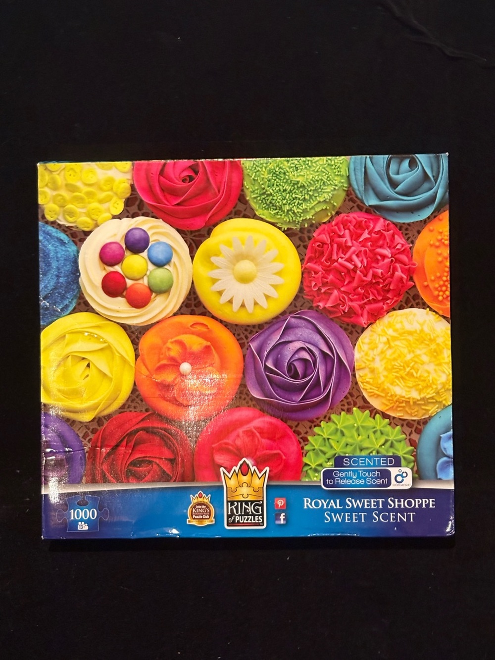 Royal Sweet Shoppe Sweet Scent Cupcake Puzzle - Colorful Assorted
